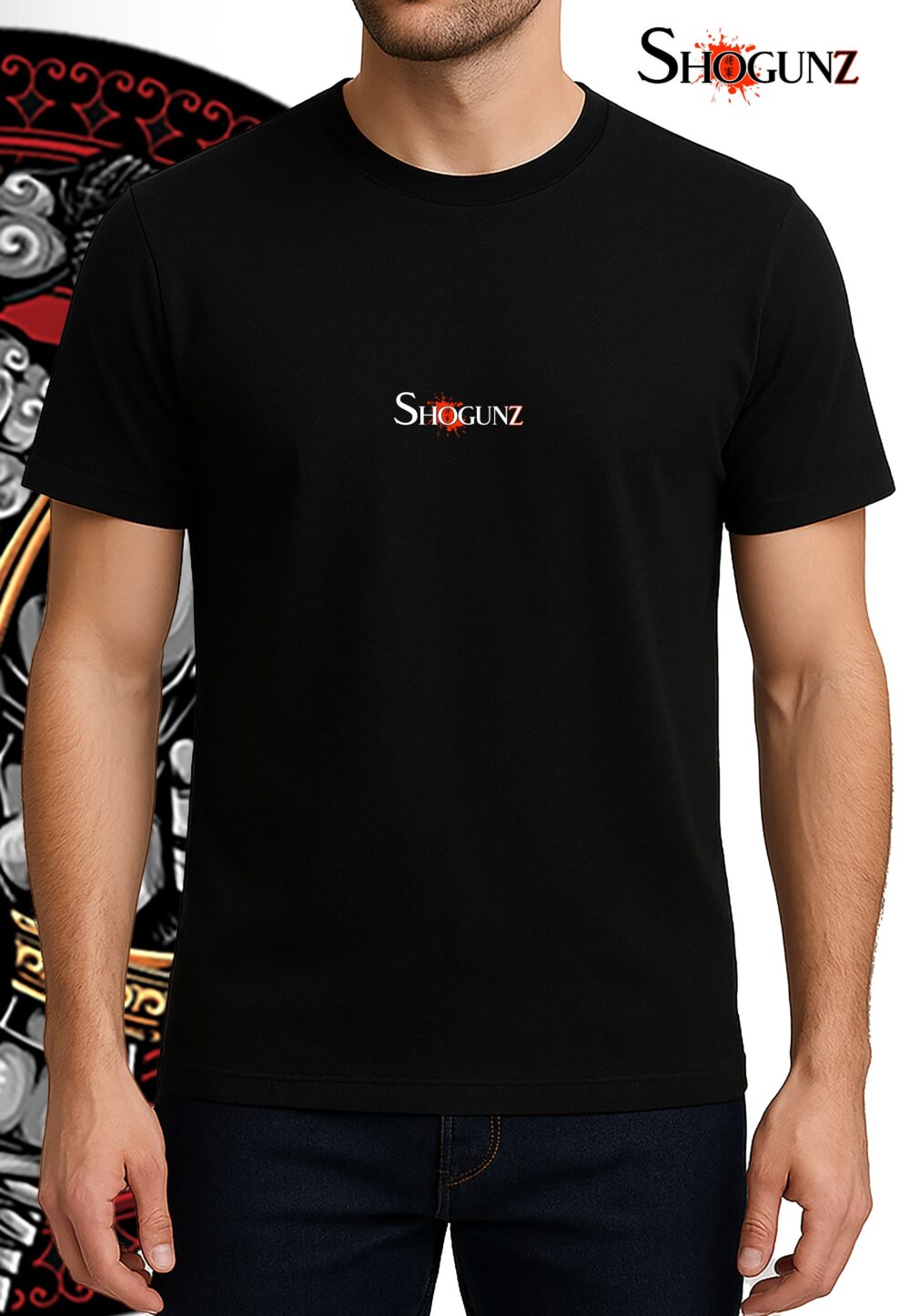 MONKEY WARRIOR Front BLack Monkey Warrior